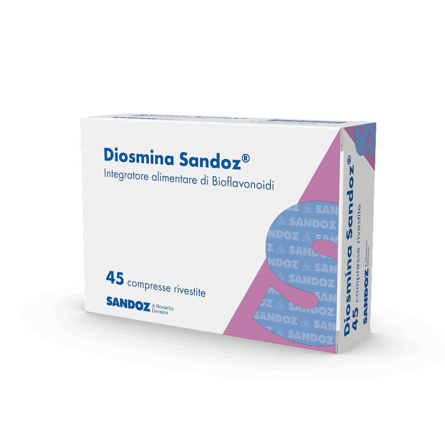 Diosmina Sand – 45 magensaftresistente Tabletten