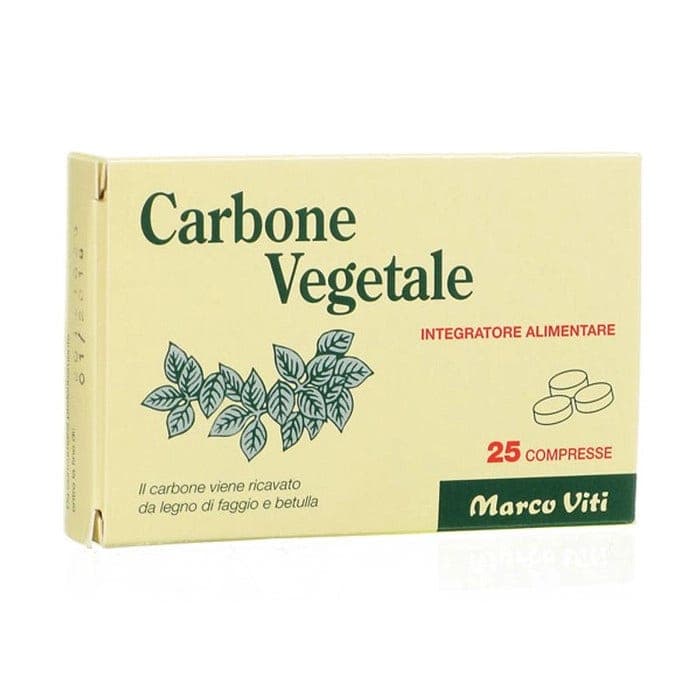 Carbone Vegetale Viti – 25 compresse
