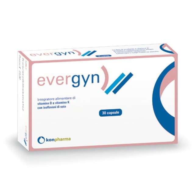 Evergyn Integratore Isoflavoni di soia + Calcio – 30 capsule