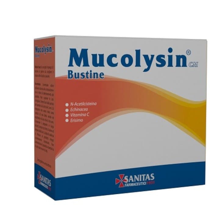 Mucolysin CM Integ – 14 bustine da 4 g