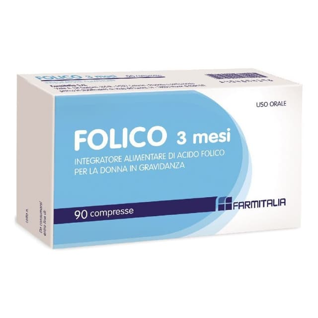 Folico 3 Mesi – 90 compresse
