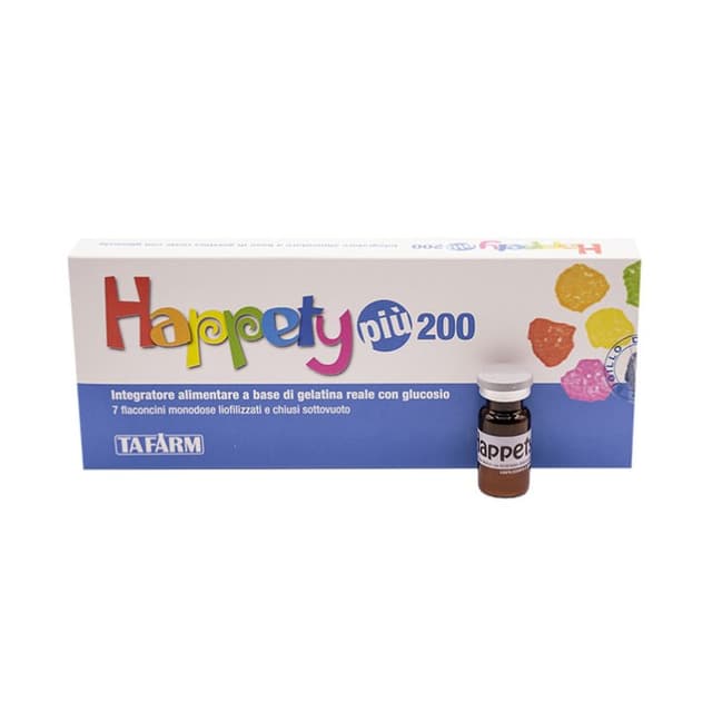 Happety Più 200 – 7 fiale da 200 ml