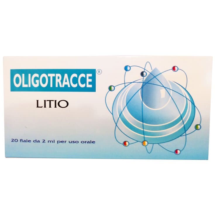 Oligotracce Lithium – 20 Ampullen à 2 ml