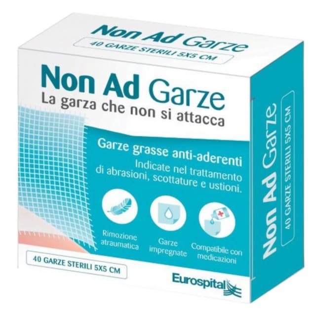 Nonad Garza Sterile 5x5 cm – 40 pezzi