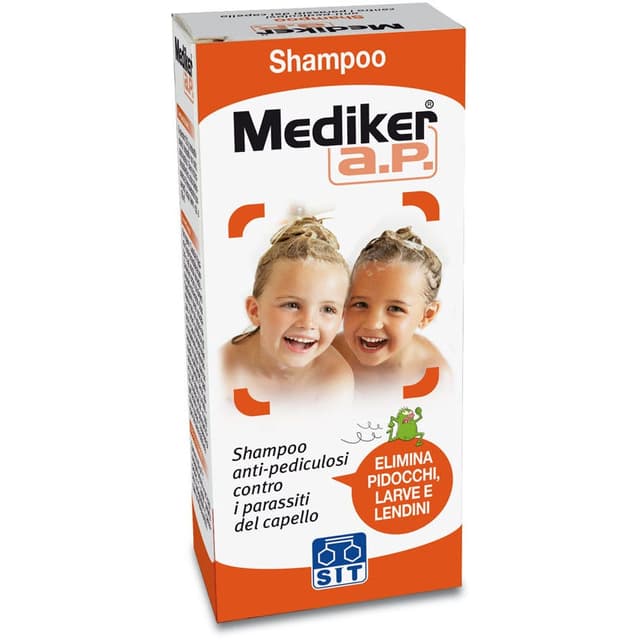 Mediker Shampoo AP – Shampoo contro pidocchi e lendini