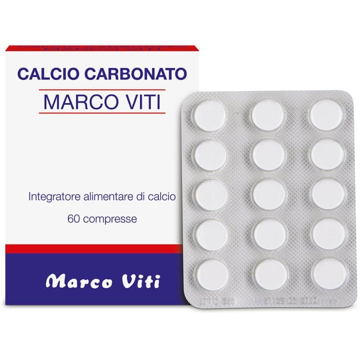 Kalziumkarbonat – 60 Tabletten