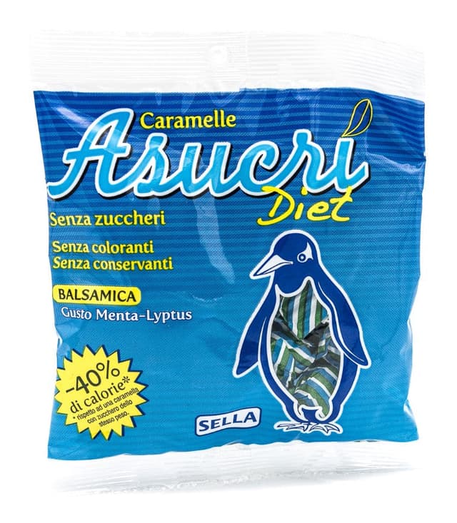 Asucri Diet Balsamo Caramelle senza zucchero – 40 g