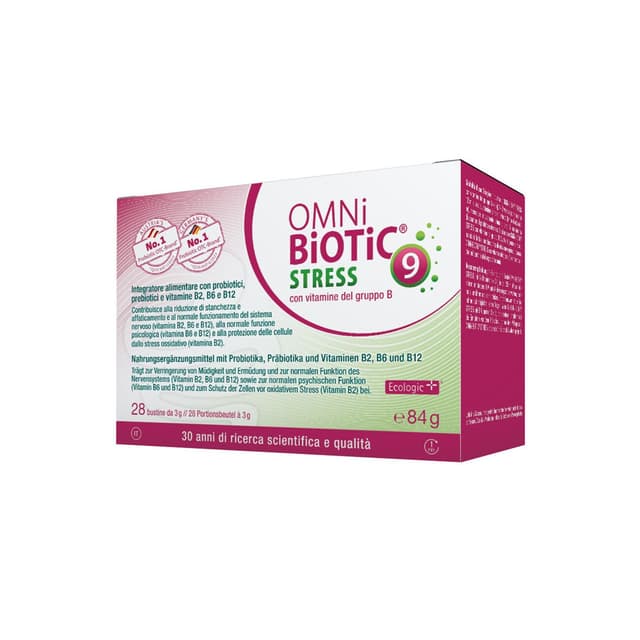 OMNI BIOTIC STRESS VIT B Inulina + Fermenti lattici probiotici – 28 bustine