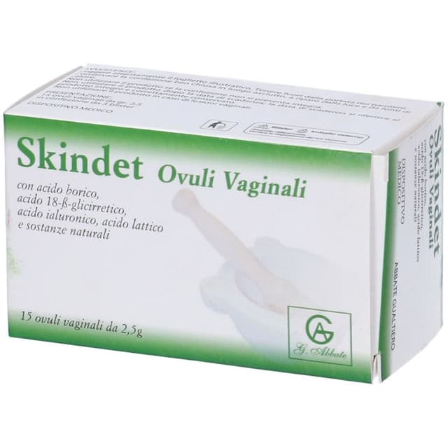 Skindet Vaginale Ovuli – 15 pezzi da 2,5 g