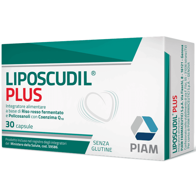 Liposcudil Plus Berberina + Coenzima Q10 – 30 capsule