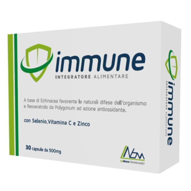 Immune Echinacea + Vitamina C – 30 capsule