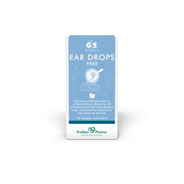 GSE Ear Drops Free – 10 pipette da 0,3 ml