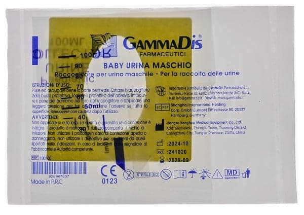 Gammadis Raccoglitore Urina per Bambini (Maschi) – Sterile