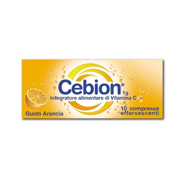 Cebion Vitamina C Effervescente Arancia – 10 Compresse