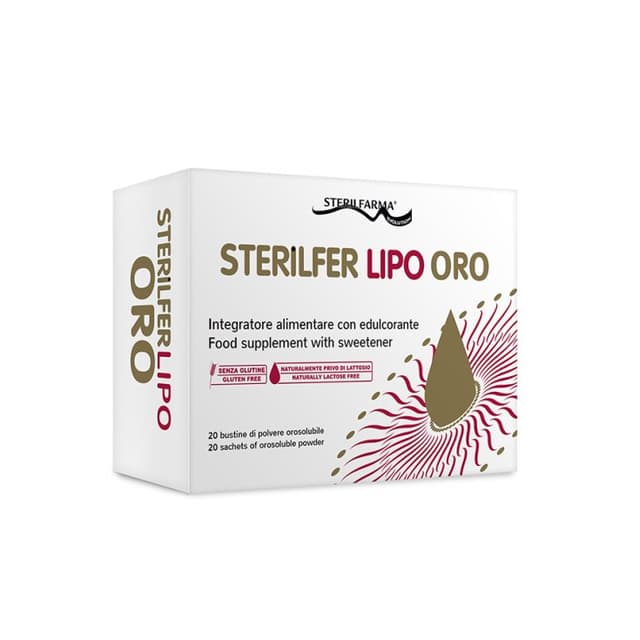 Sterilfer Lipo Oro Ferro 30 mg – 20 bustine