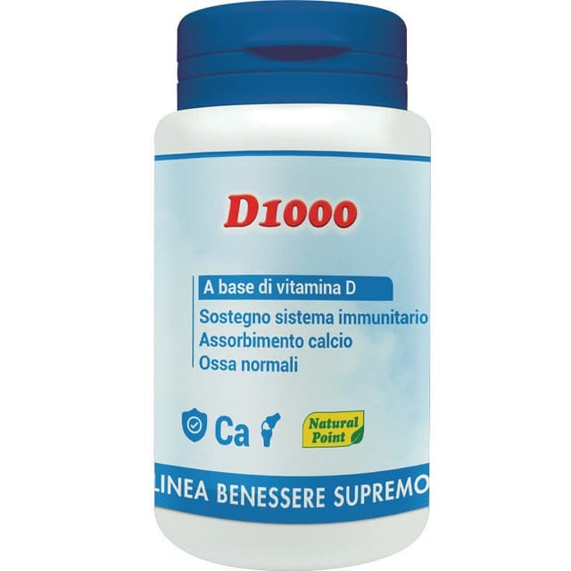 Natural Point D1000 Vitamina D3 – 70 Capsule