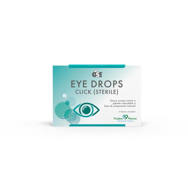 GSE Eye Drops Click – 10 flaconi con contagocce