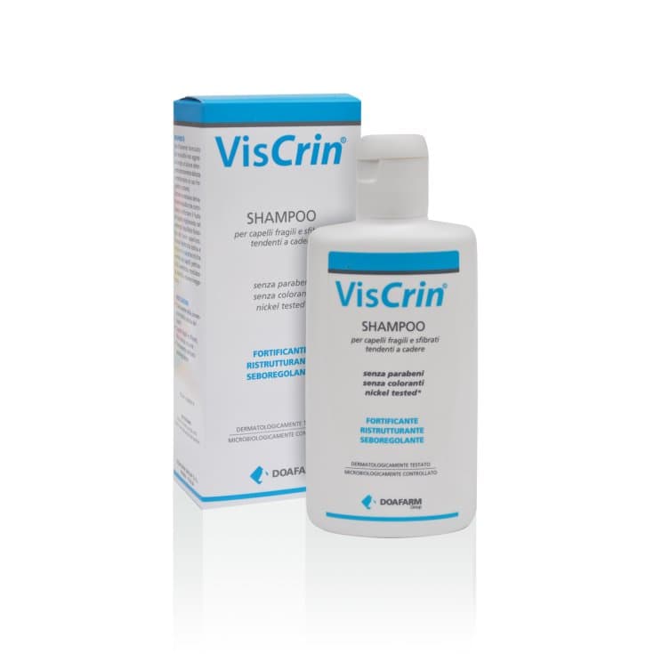 Viscrin Shampoo – 200 ml, Rinforzo e Cura