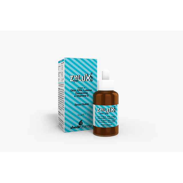 Zelux D Gocce Omega-3 EPA e DHA + Luteina – 15 ml