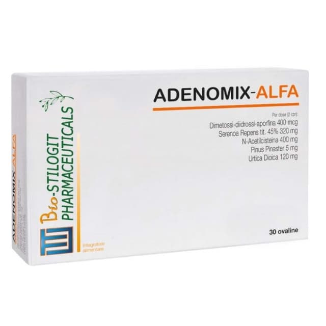 ADENOMIX ALFA N-acetilcisteina + Serenoa repens – 30 compresse