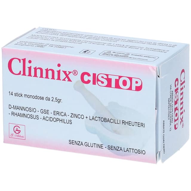 Clinnix Cistop D-mannosio + Zinco – Integratore alimentare 14 bustine