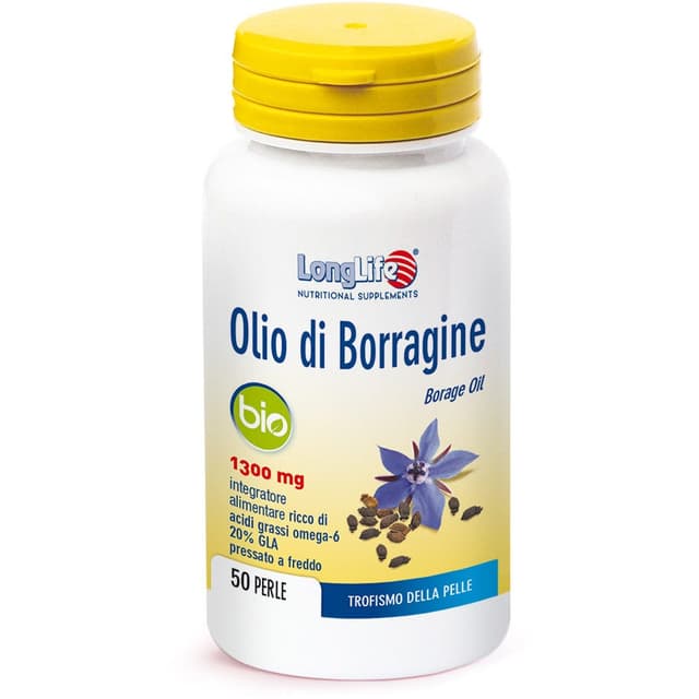 LongLife Olio di Borragine Bio – 50 Perle