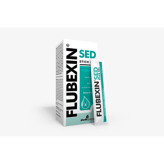 Flubexin Sed Gel Estratti vegetali + Zinco + Vitamine B – 16 stick da 10 ml