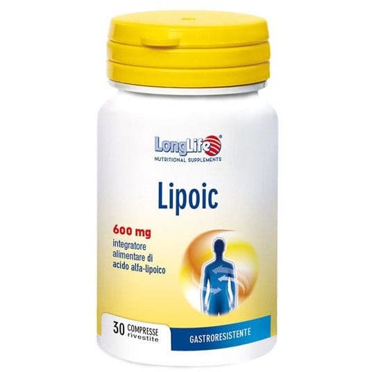 LongLife Lipoic 600 mg - 30 Capsule