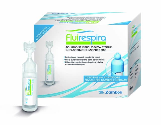 Fluirespira soluzione salina – 30 fiale
