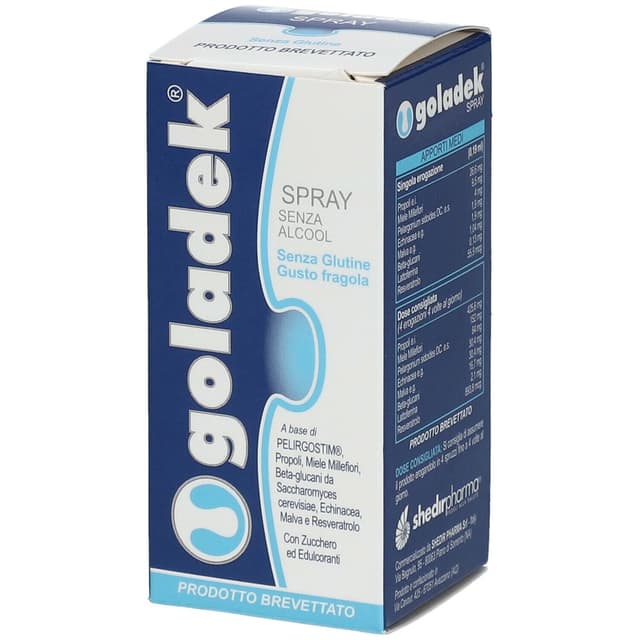 Goladek Spray senza alcol – 25 ml