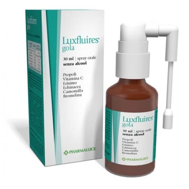 Luxfluires Gola Spray Propoli + Vitamina C – 30 ml