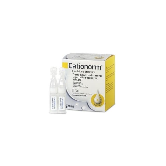 Cationorm Collirio – 30 monodosi da 0,4 ml