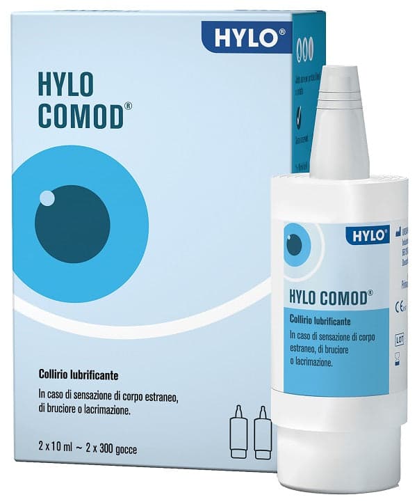 HYLO COMOD Augentropfen – 2x10 ml