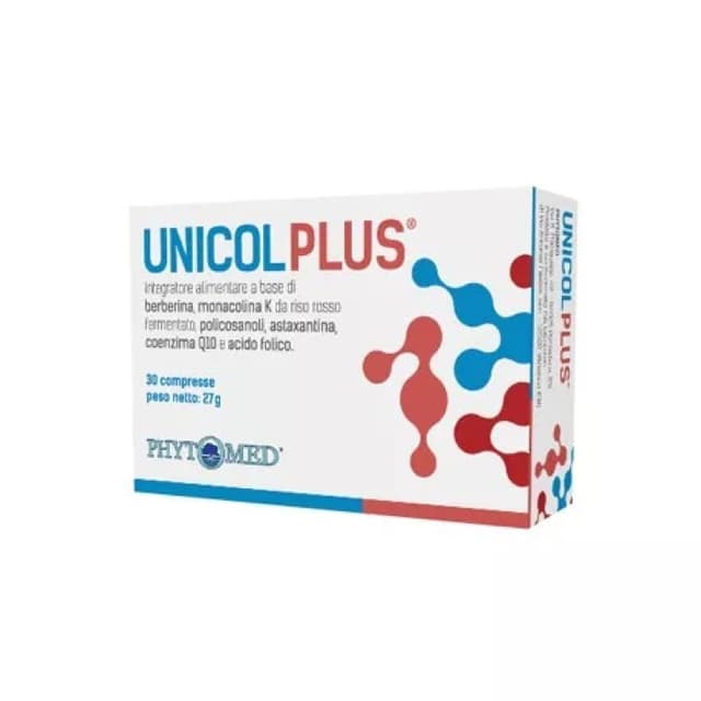 Unicol Berberina 505 mg + Riso rosso fermentato – 30 compresse