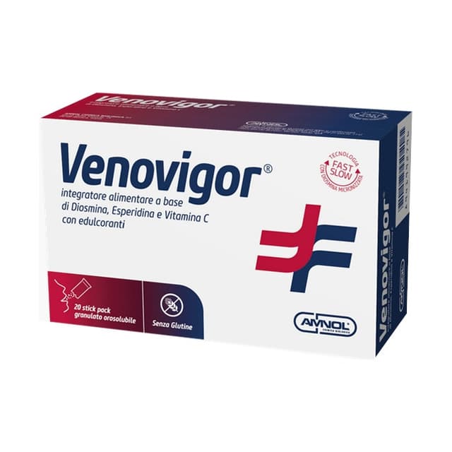 Venovigor – 20 bustine integratore per gambe e vene