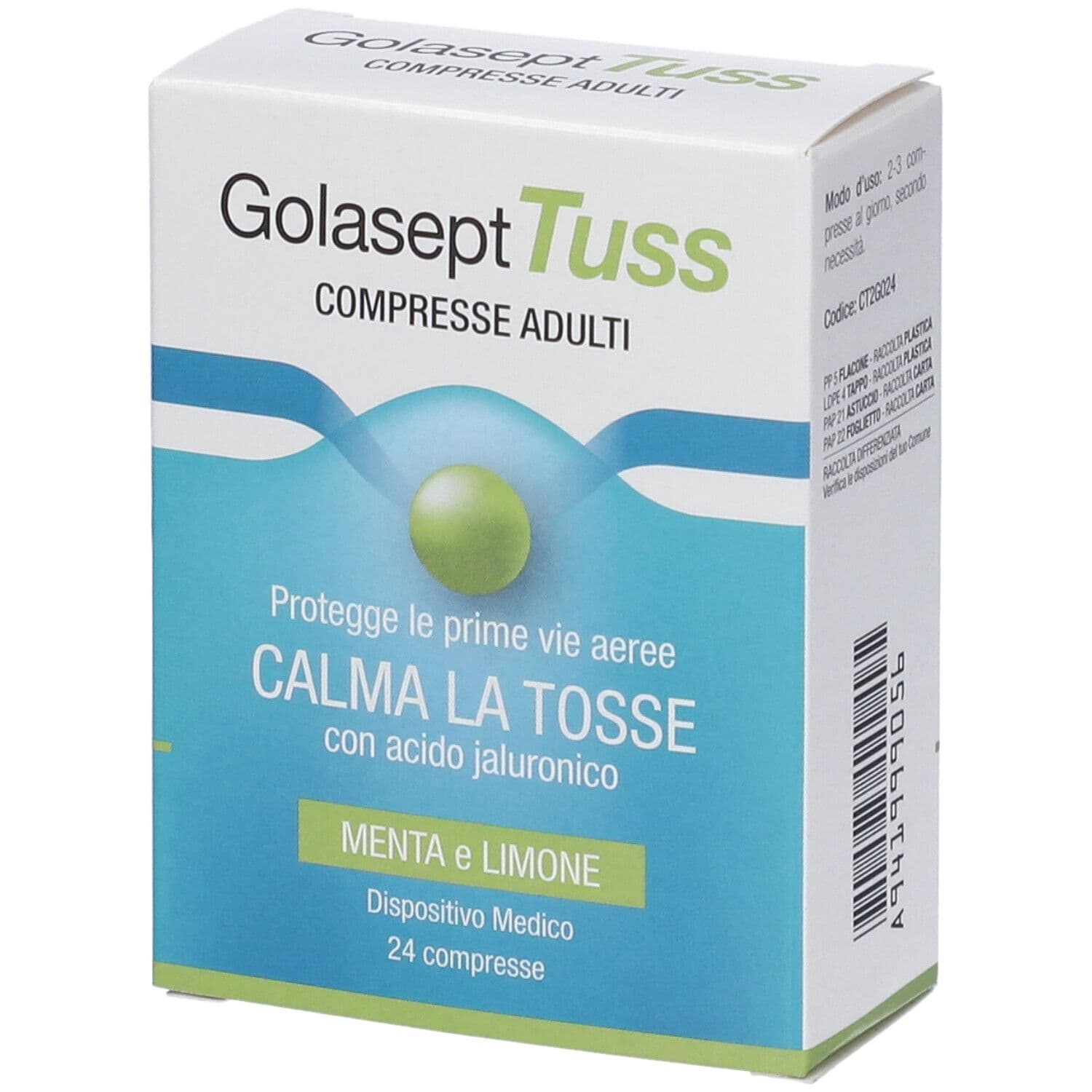 Golasept Tuss Propoli DM – 24 compresse