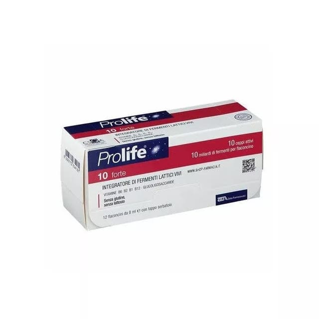 Prolife 10 Miliardi – 12 flaconcini da 8 ml con fermenti lattici
