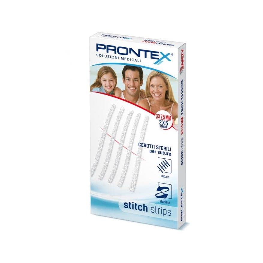 Prontex Stitch Strips – 3x75 mm, 10 pezzi