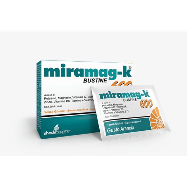Miramag-K 600 Potassio + Magnesio – 20 bustine