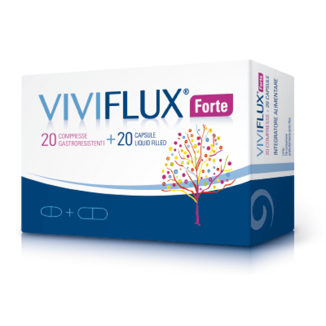 Viviflux Forte Citicolina + Omega-3 DHA – 20 capsule + 20 compresse