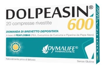 Dolpeasin 600 Palmitoiletanolamide (PEA) + Curcuma – 20 compresse gastroprotette