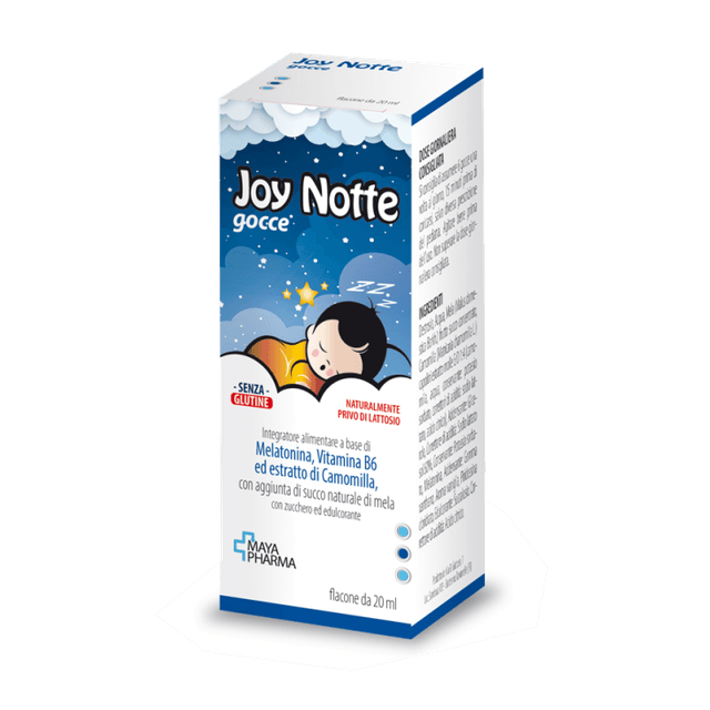 JOY Gocce Notte Melatonina + Vitamina B6 – 20ml gocce