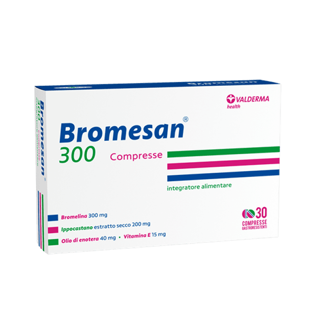 Bromesan 300 – 30 compresse gastro-resistenti con bromelina