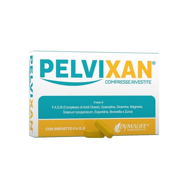 Pelvixan Omega-3 EPA e DHA + Quercetina – 30 compresse rivestite