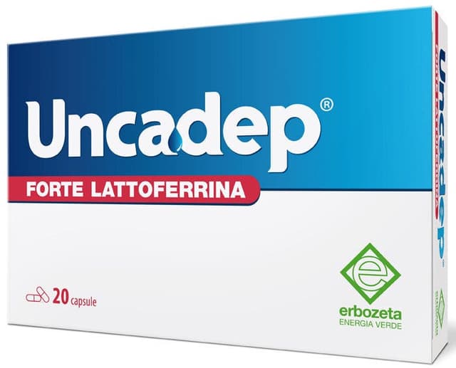 Uncadep Forte con Lattoferrina, Resveratrolo e Zinco – 20 capsule