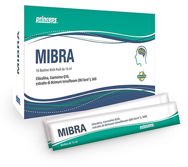 Mibra Colina + Coenzima Q10 – 10 bustine da 13 ml