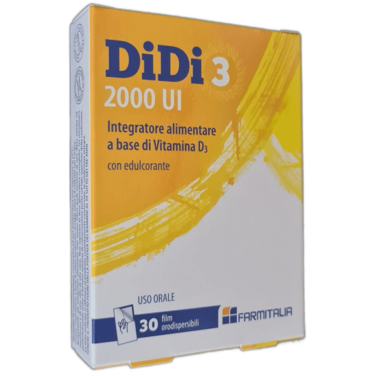 Didi3 2000 IU – 30 Orodispersible Filmtabletten
