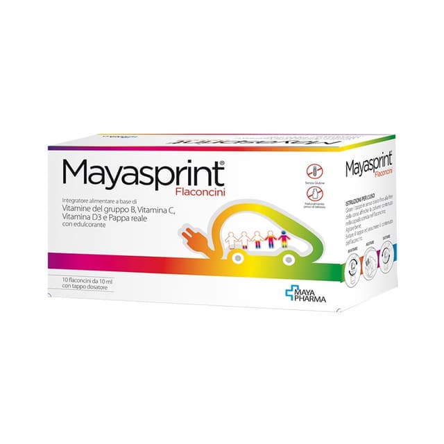 Mayasprint Vitamina C + Vitamina D3 – 10 ml fiala