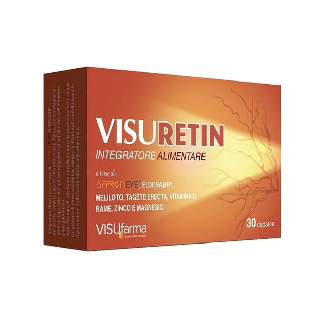 Visuretin Luteina 200 mg + Meliloto – 30 capsule