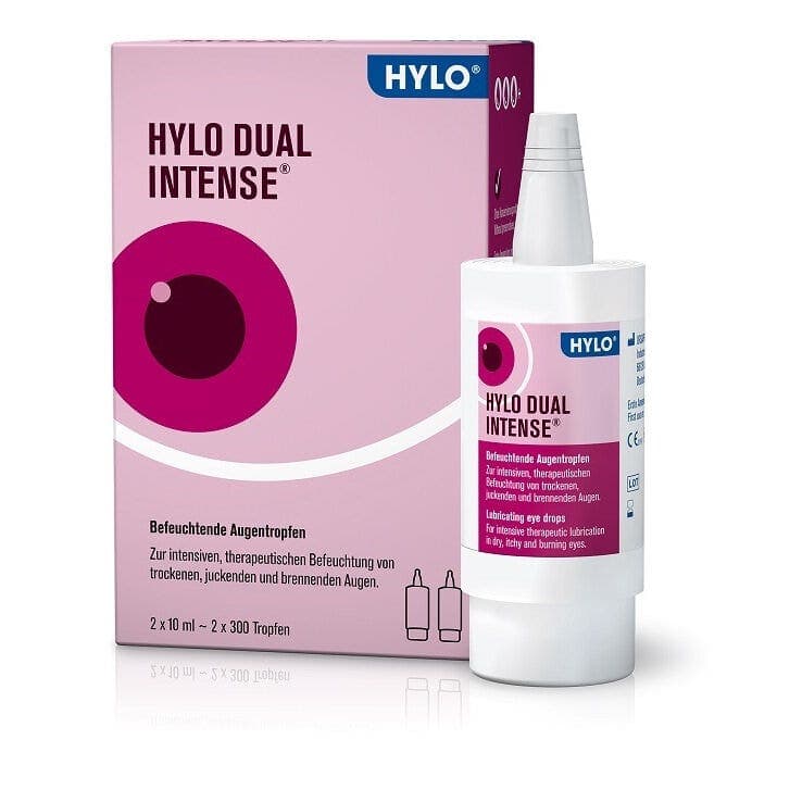 HYLO DUAL INTENSE Augentropfen – 2 Fl.
